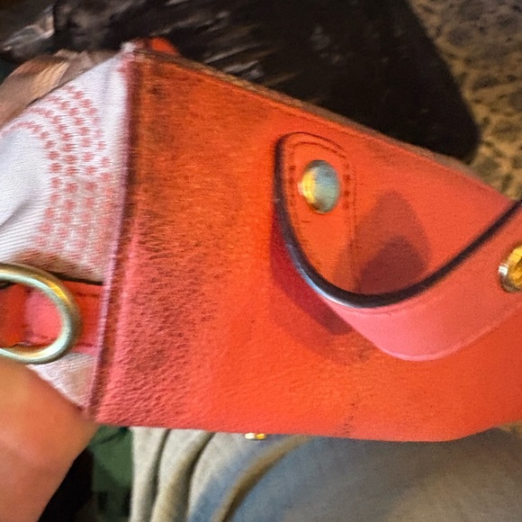 Coach Ashley Dotted C Signature Sateen Shoulder Bag Purse - Picture 7 of 10